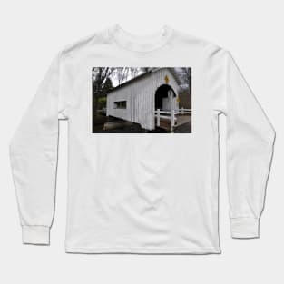 Short Covered Bridge Long Sleeve T-Shirt